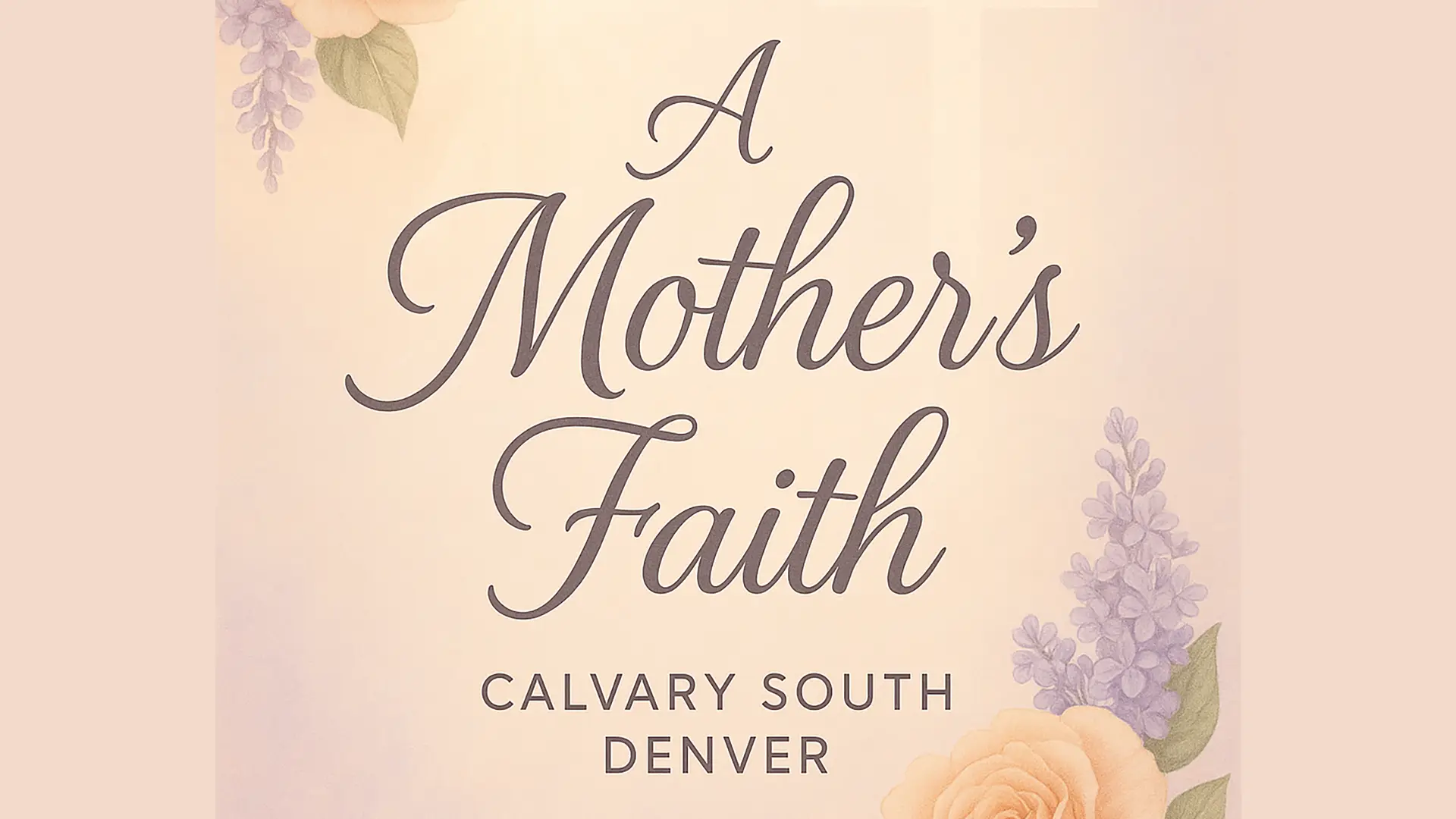 A Mothers Faith - Ruth Graphic